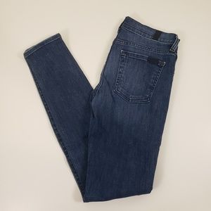 7 for All Mankind denim jeans with stripe size 26